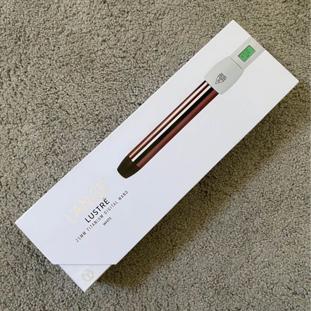 L’Ange Lustre 25mm titanium curling wand
